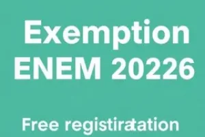 isenção Enem 2026